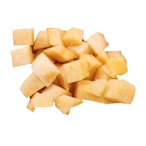 Steckrüben küchenfertig Würfel 10mm 1kg  Funken