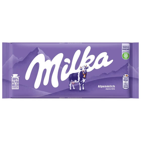 Schokolade Alpenmilch 100g Milka
