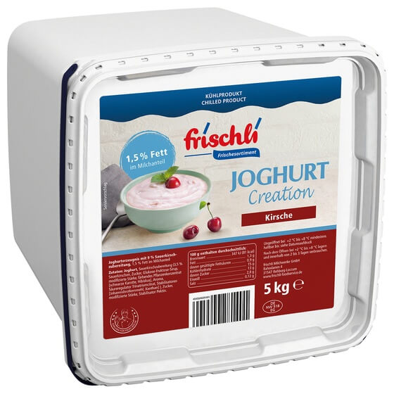 Fruchtjoghurt Kirsche 1,5% Fett 5Kg Frischli