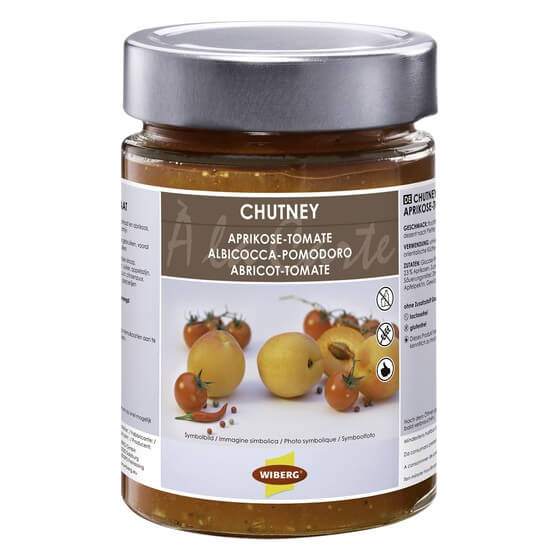 Chutney Aprikose-Tomate 390g Wiberg