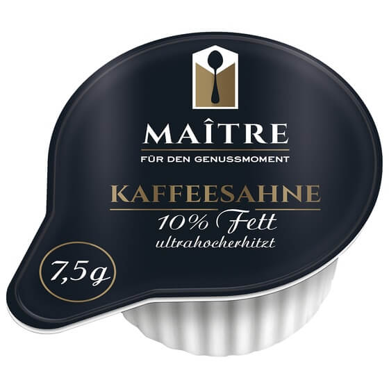 Kaffeesahne 10% 240x7,5g Maitre