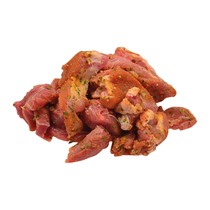 Putenoberkeulengeschnetzeltes roh,gewürzt"Gyros"o.Zw. ca.1kg