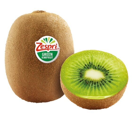 Kiwi grün Zespri NZ KL1 Gr.27 ca. 80g/Stück ca.130 Stück/KT