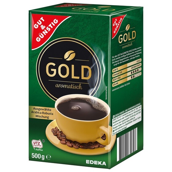 KAFFEE GOLD 500G G&G