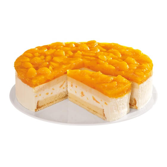 Mandarinen-Käse-Sahne-Torte TK ungeschnitten 2500g Erlenbach
