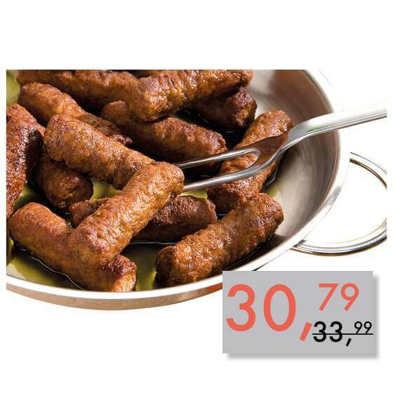 Cevapcici Rind TK 30g/St 3Kg Hülshorst