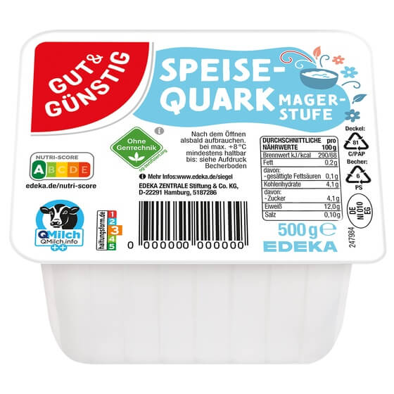 G&G Speisequark Mager 500g