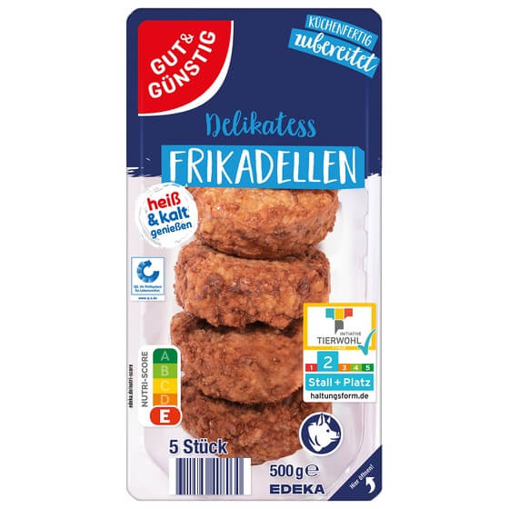 Frikadellen 5x100g G&G