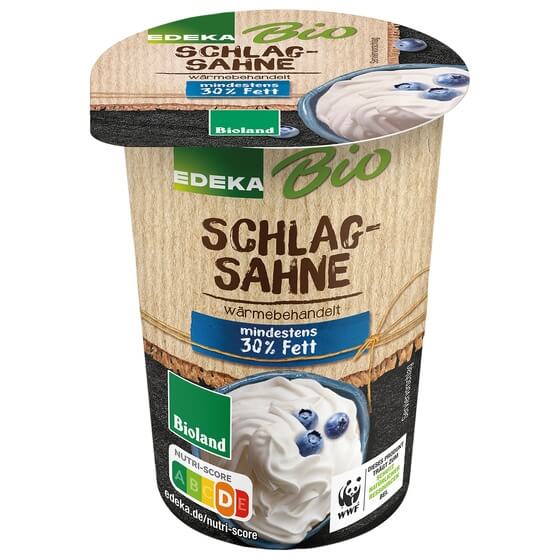 Bio Schlagsahne 30% 200G Edeka