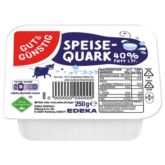 Speisequark 40% Fett 250g