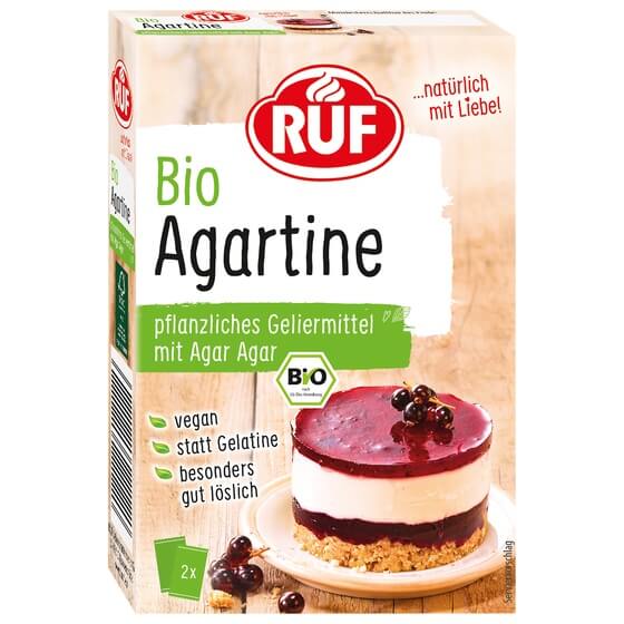 Pflanzliches Geliermittel Bio Agartine 30g Ruf
