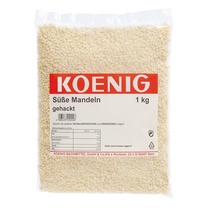 Mandeln gehackt 1kg Koenig