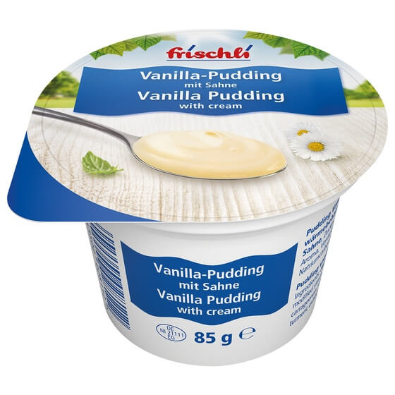 Sahne Pudding Vanilla 85g Frischli