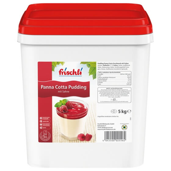 Sahne-Pudding Panna Cotta 5kg Frischli