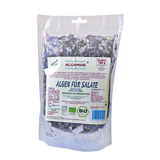 Bio Algen für Salate getrocknet (Wakame,Nori,Dulse) 100g