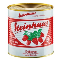 Erdbeeren gezuckert 2,46kg/0,96kg Steinhaus