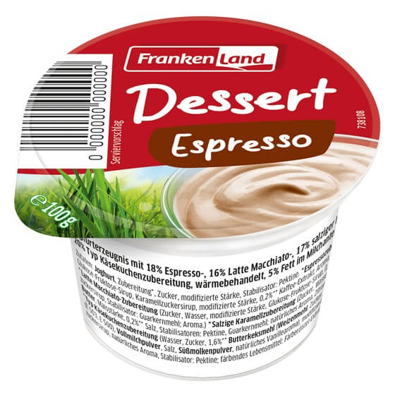 H-Sahne Joghurt Dessert 10% 100G Frankenland