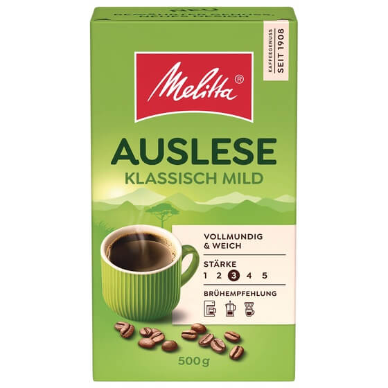 Melitta Kaffee mild 500g