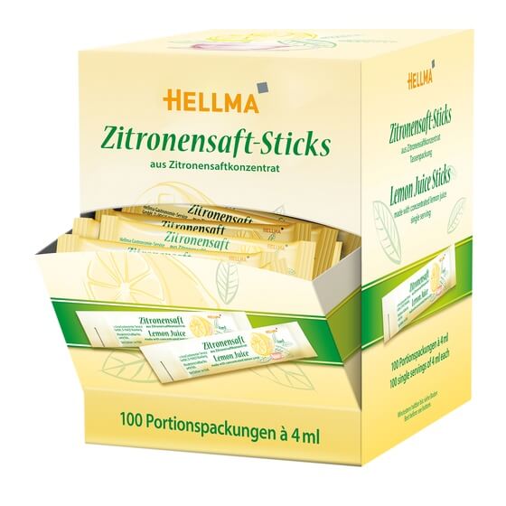 Zitronensaft Sticks 100x4ml Hellma