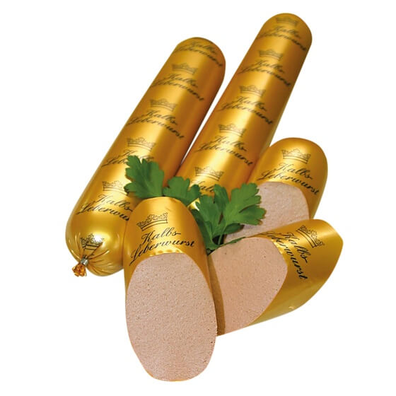 Kalbfleisch Leberwurst Fein 1kg Angelkort