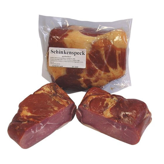Schinkenspeck geräuchert ca.0,7kg Bittner
