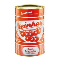 Mirabellen ohne Stein Dunstkonserve 4,1kg/2,4kg Steinhaus