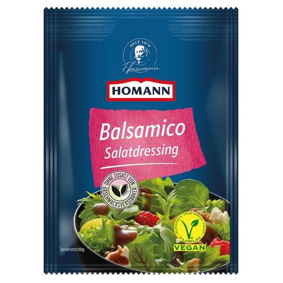 Homann Salatdressing Balsamico 70ml KT=15BT