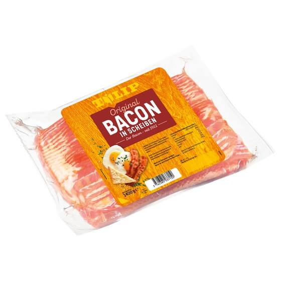 Bacon Klassik in Scheiben 1,4kg Tulip