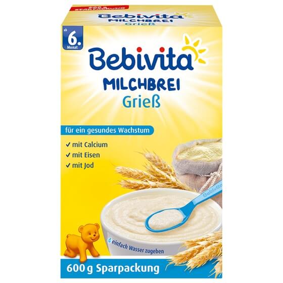 Milchbrei Griess 600g Bebivita
