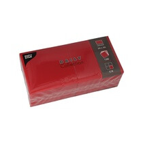 Servietten bordeaux 24x24cm 150 Stück 1/4 Falz Papstar