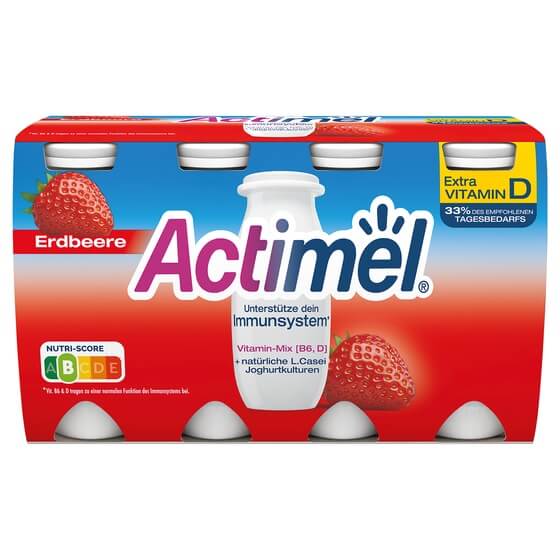 Actimel-Drink Erdbeer 8x100g Danone