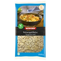 Käsespätzle Allgäuer Art IQF garfertig TK 2500g Bürger