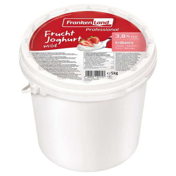 Fruchtjoghurt Erdbeere 3,8% 5KG Frankenland