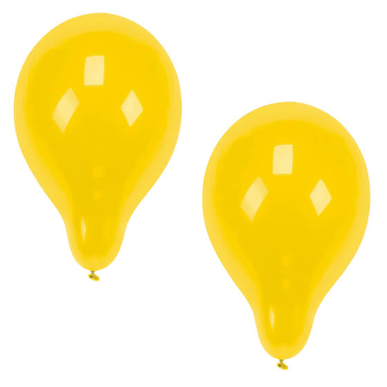Luftballons gelb Ø 25cm 100 Stück Papstar