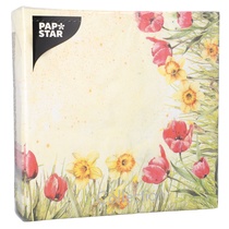 OS Servietten 40 3l Tulips & Daffodils 50ST Papstar
