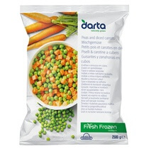 Darta Erbsen Mittelfein/Karotten 2,5 KG