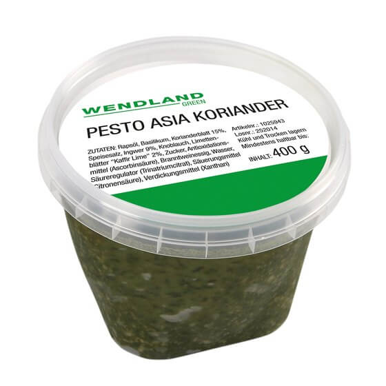 Pesto Asia Koriander 400g Wendland