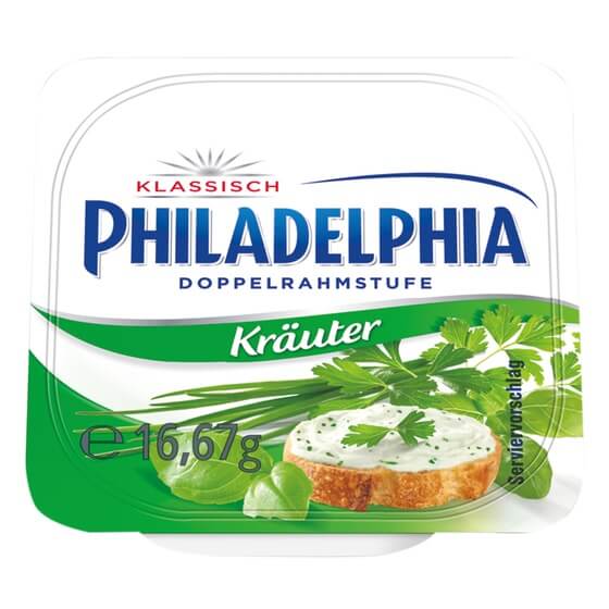 Frischkäse Kräuter 64% F.i.Tr. 60x16,6g Philadelphia