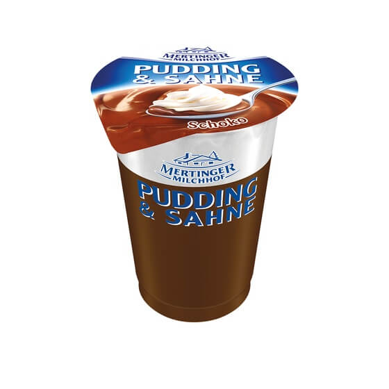 Pudding Schoko Sahne 125g Merting