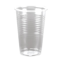 Trinkbecher PP transparent 0,2l 7,03x9,9cm 100St PapStar