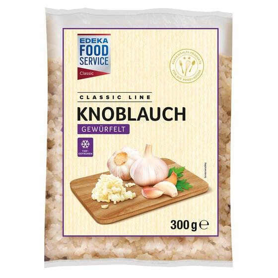 Knoblauch gewürfelt EFS 300g