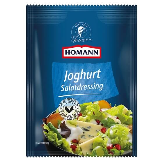 Homann Salatdressing Joghurt 70ml KT=15BT