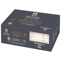 Portionsbutter 100x20gr Maitre