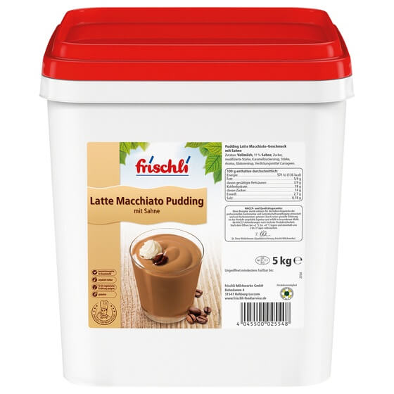 Sahne-Pudding Latte Macchiatto 5kg Frischli