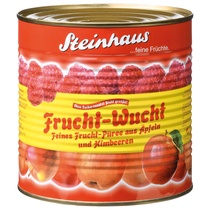 Frucht-Wucht Apfelfruchtmus mit Himbeer ohne Zucker 2,65kg