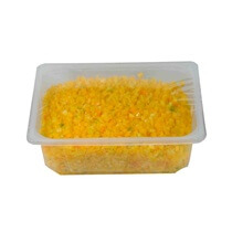 Paprika gelb Würfel 5mm Funken