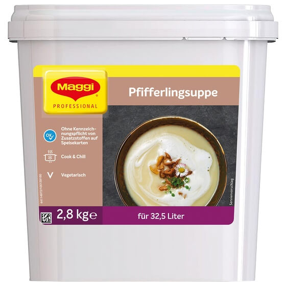 Pfifferling-Suppe fränkisch 2,8kg Maggi