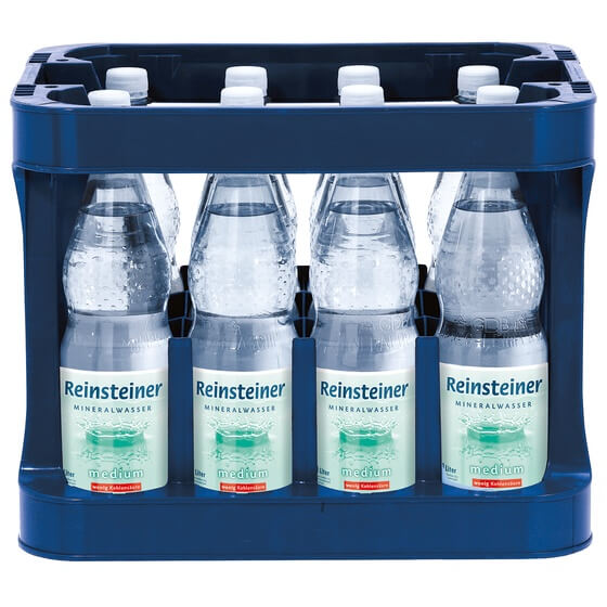 Mineralwasser Medium 12x1l PET Pfand Reinsteiner