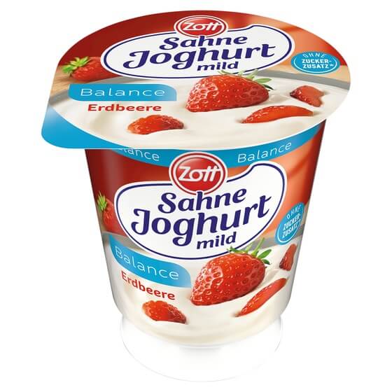 Sahne Joghurt Balance Sort.Frühjahr 150g Zott