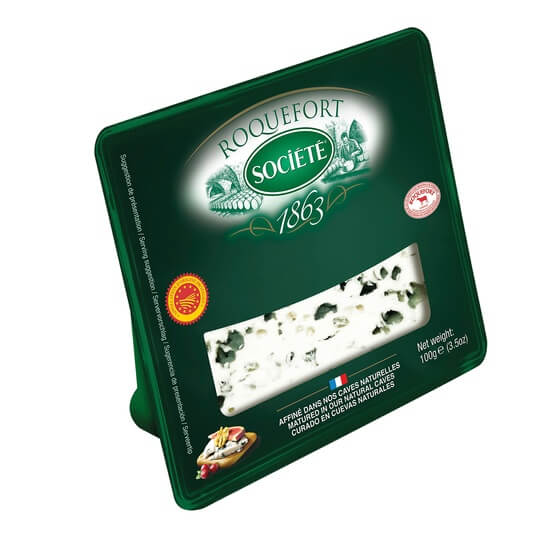 Societe Roquefort Scheiben 100g Lactalis